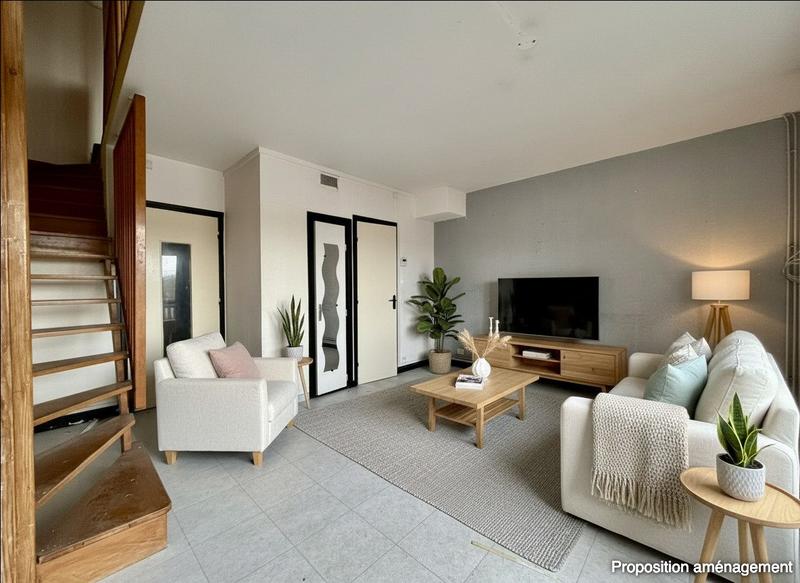 Appartement - 64 m² - 3 pièces