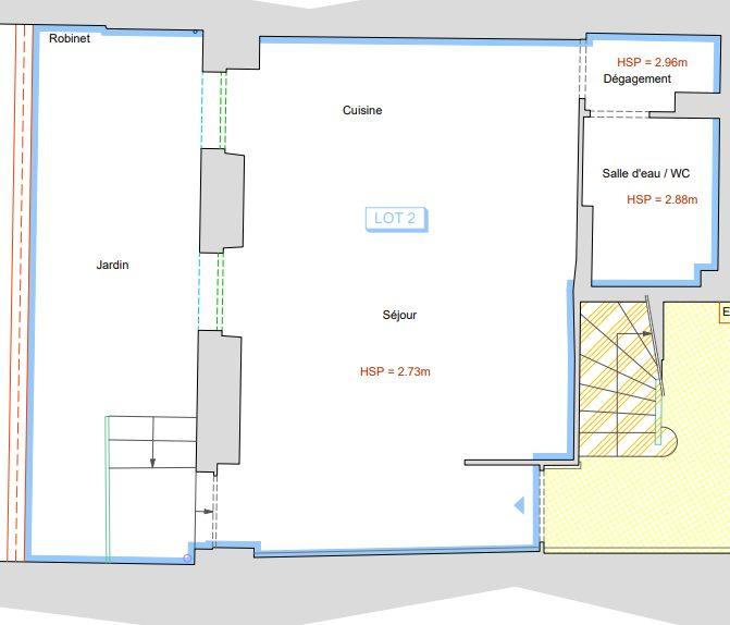 Appartement - 28 m² - 1 pièce