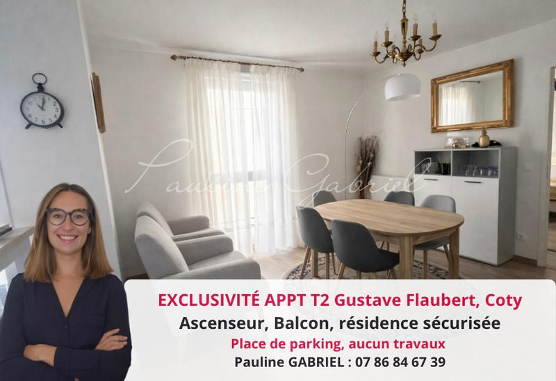 Appartement - 49 m² - 2 pièces