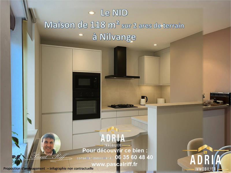 Maison - 118 m² - 5 pièces