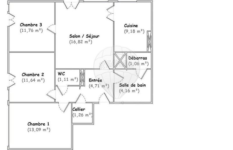 Appartement - 74 m² - 4 pièces