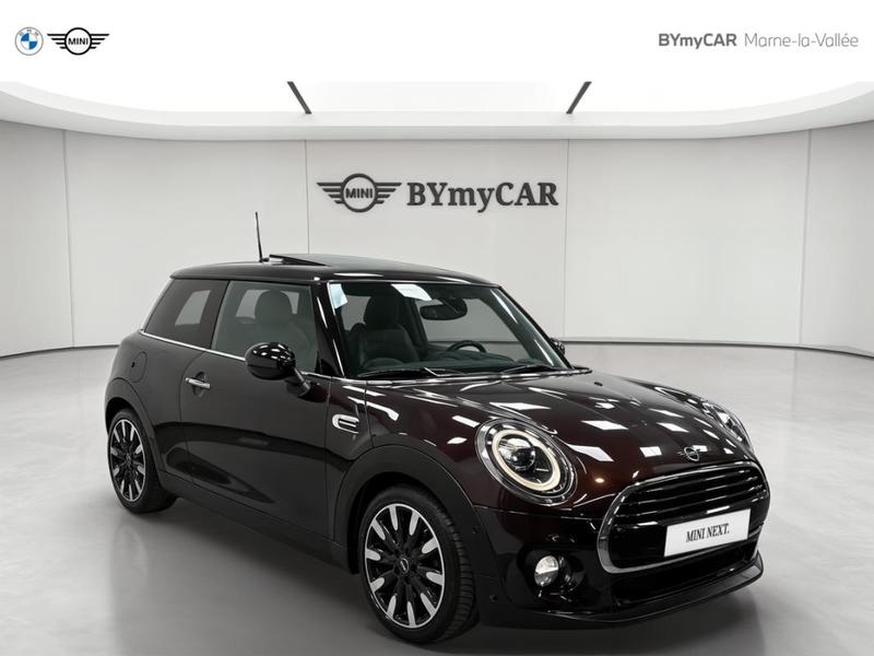 Mini 3 portes Hatch F56 Lci Cooper 136 ch Bva7 Edition Pure Burgundy