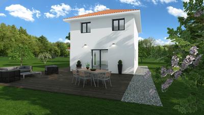 Maison - 80 m² - 4 pièces