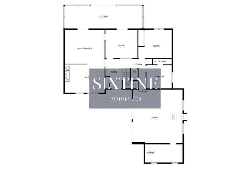 Maison ancienne - 154 m² - 7 pièces