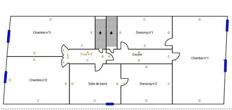 Maison ancienne - 145 m² - 5 pièces