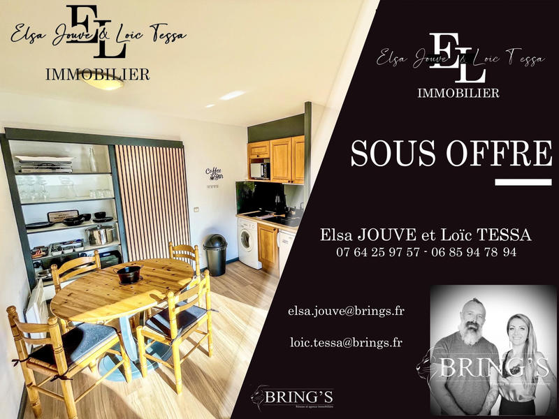 Appartement - 32 m² - 2 pièces