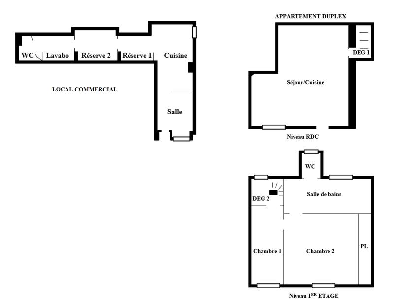 Immeuble - 250 m²