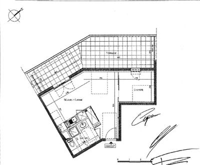 Appartement - 40 m² - 2 pièces