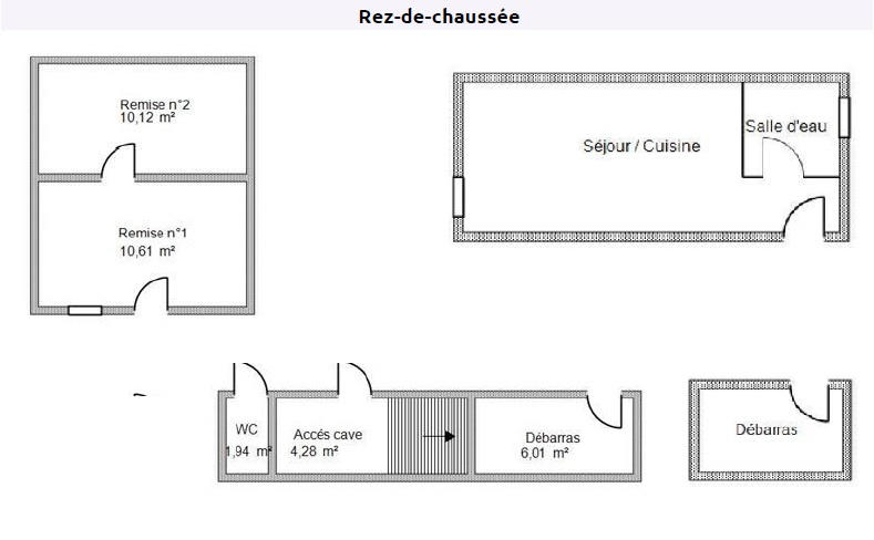 Maison - 85 m² - 4 pièces