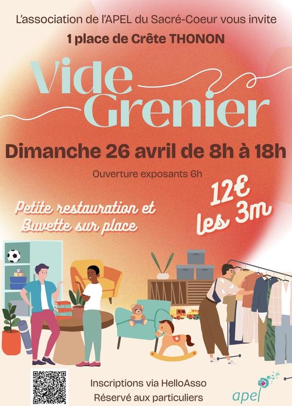 Vide-Greniers Apel Sacré-Coeur