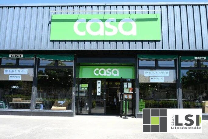 Local commercial - 306 m² - 2 pièces