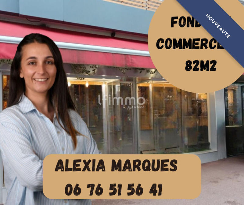 Fonds de commerce - Bureau - 82 m²