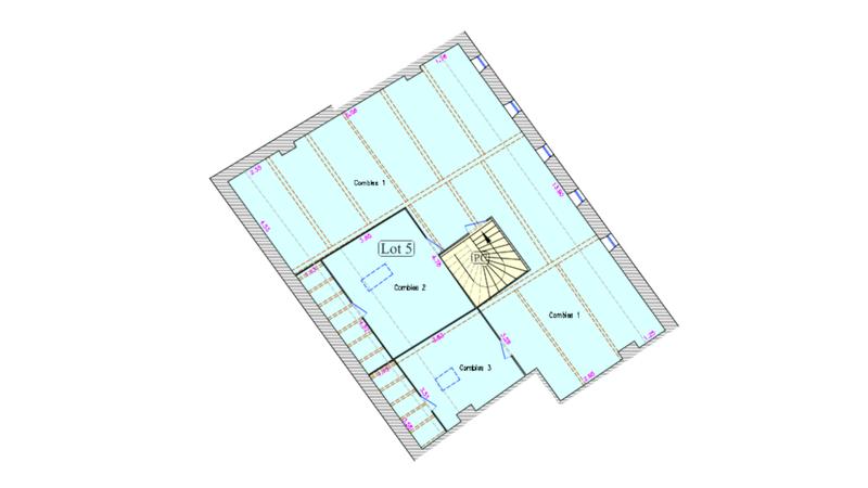 Appartement - 120 m² - 1 pièce