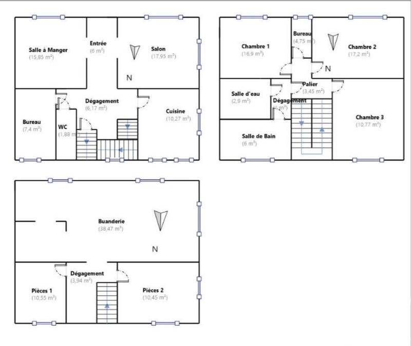Maison - 130 m² - 5 pièces