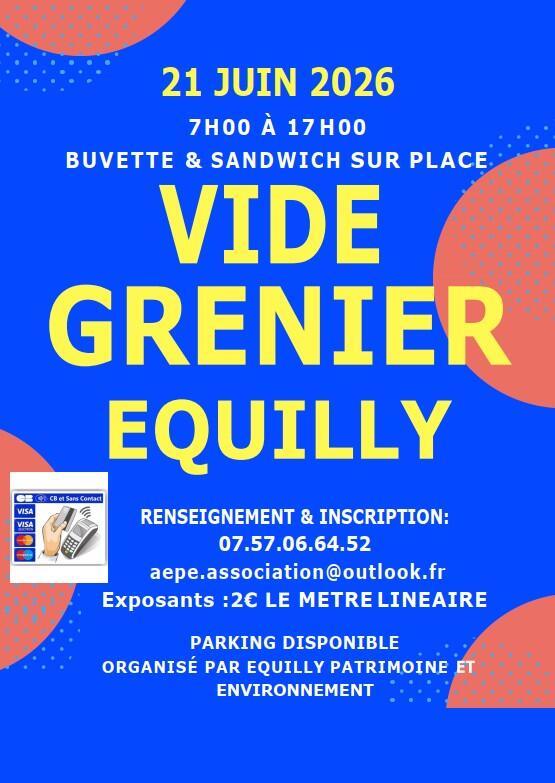 Vide grenier equilly