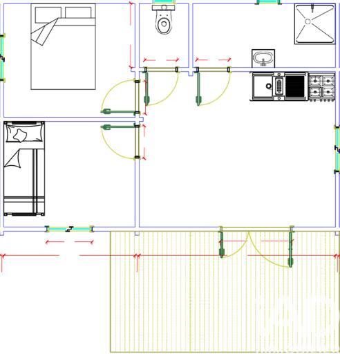 Châlet - 38 m² - 3 pièces