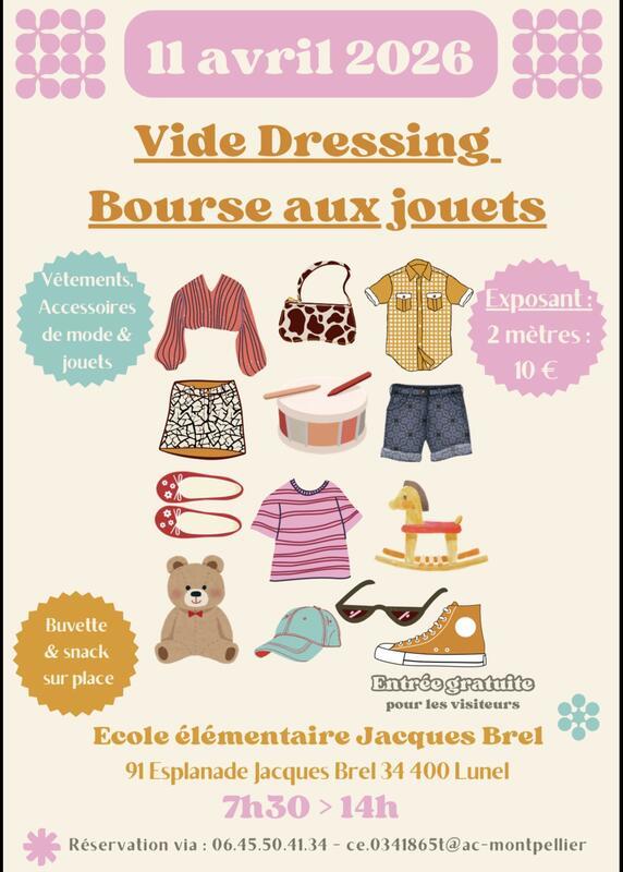 Vide dressing - bourse aux jouets