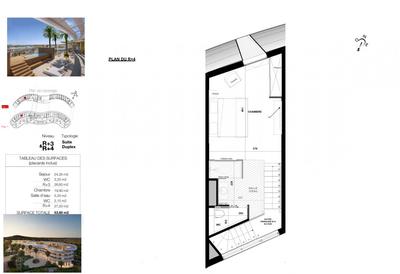 Appartement - 53 m² - 2 pièces