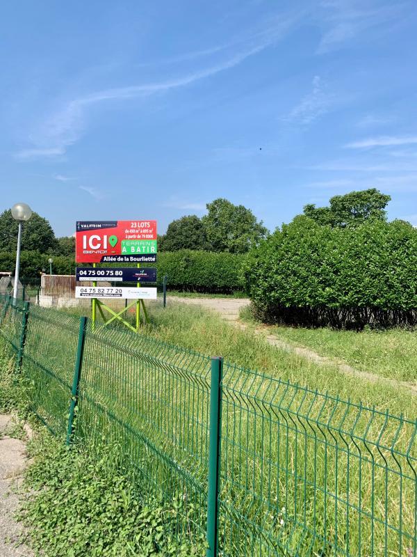 Terrain constructible - 400 m²