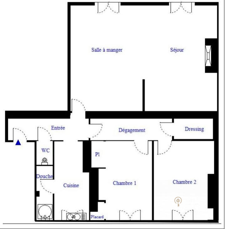 Appartement - 77 m² - 4 pièces