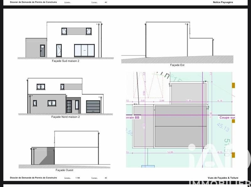 Maison - 128 m² - 6 pièces