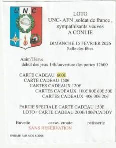 Loto des Afn de Conlie