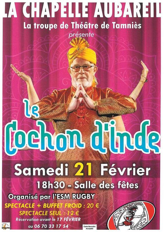 Théâtre - le cochon d'Inde