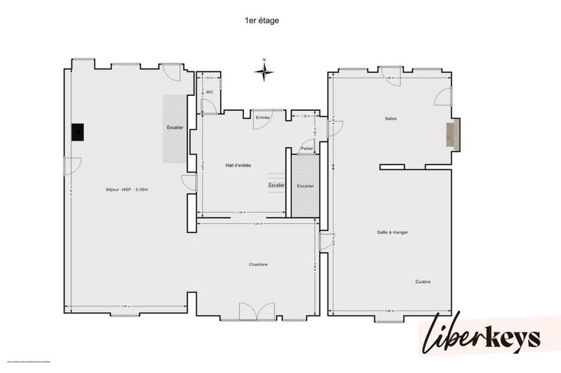 Maison de maîtres - 300 m² - 6 pièces