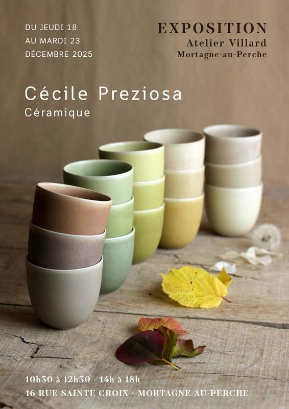 Exposition - Cécile Preziosa, céramique