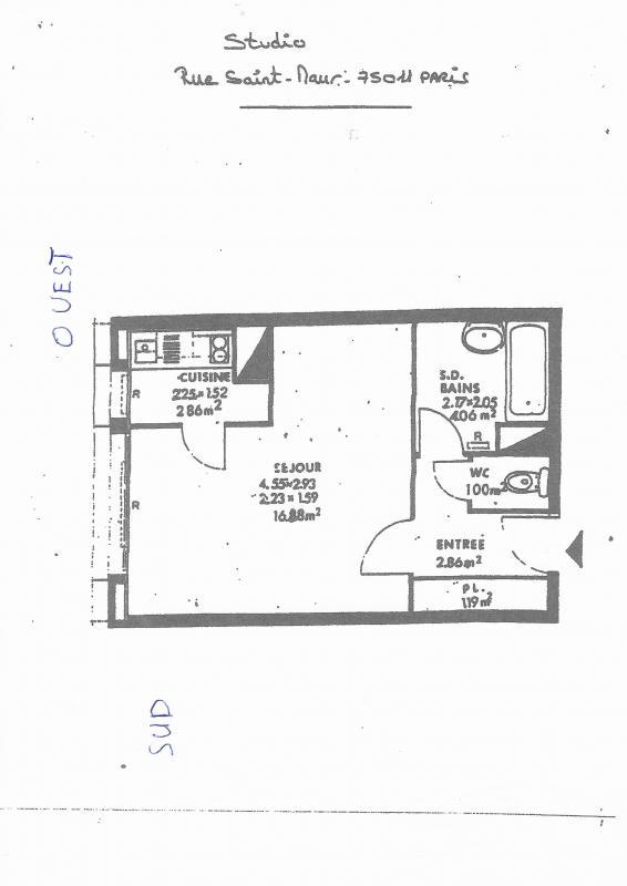Appartement - 29 m² - 1 pièce