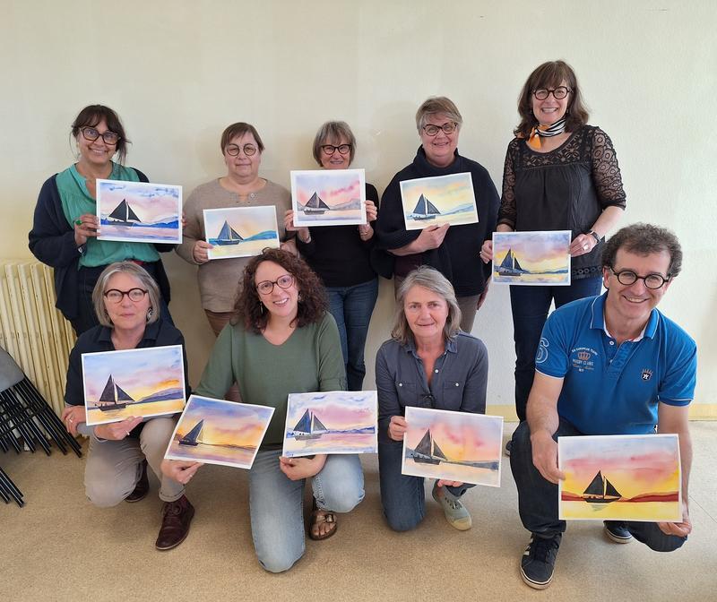 Stage de dessin et aquarelle