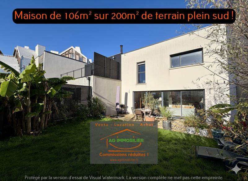 Maison - 106 m² - 5 pièces