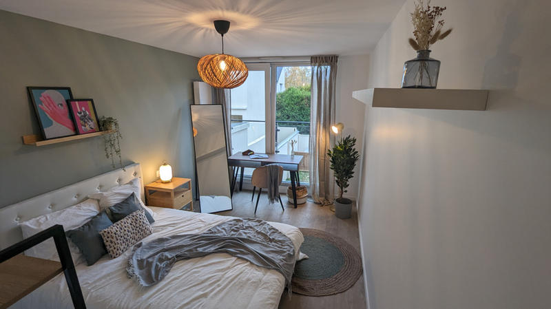 Chambre - 27 m² - 14 pièces