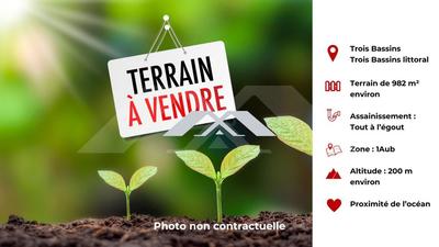Terrain - 982 m²