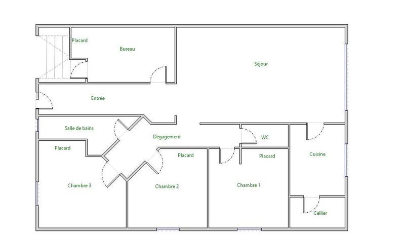 Maison - 105 m² - 5 pièces