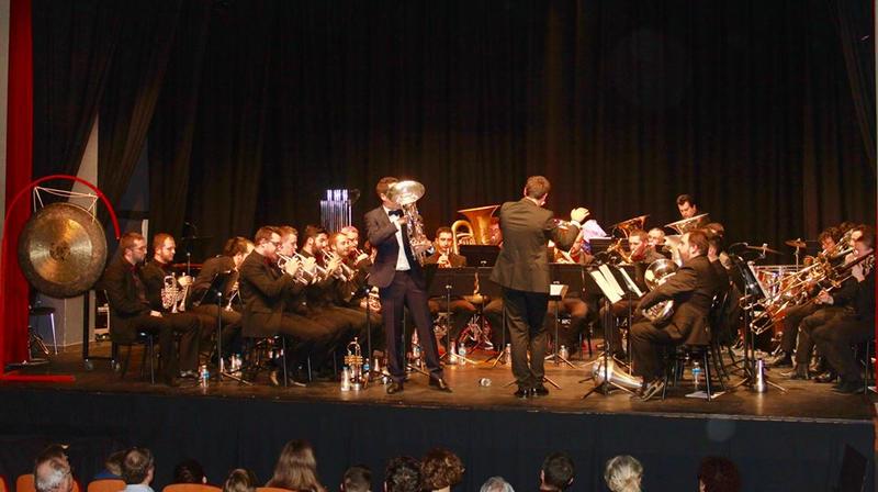 Concert du Brass Band Côtes et Cuivres au Vox
