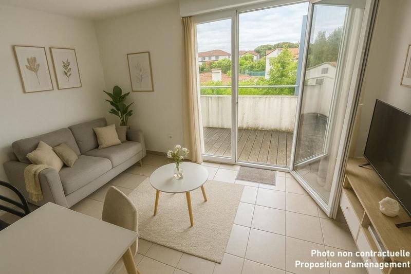 Appartement - 40 m² - 2 pièces