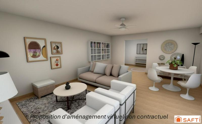 Appartement - 99 m² - 4 pièces