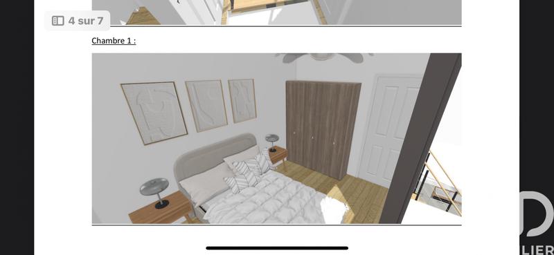 Appartement - 70 m² - 1 pièce