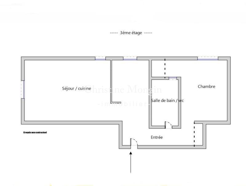 Appartement - 38 m² - 2 pièces