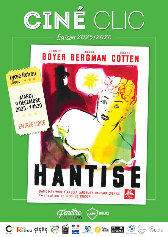 CinéClic : Hantise de Georges Cukor, en entrée libre