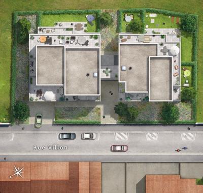 Appartement - 63 m² - 3 pièces