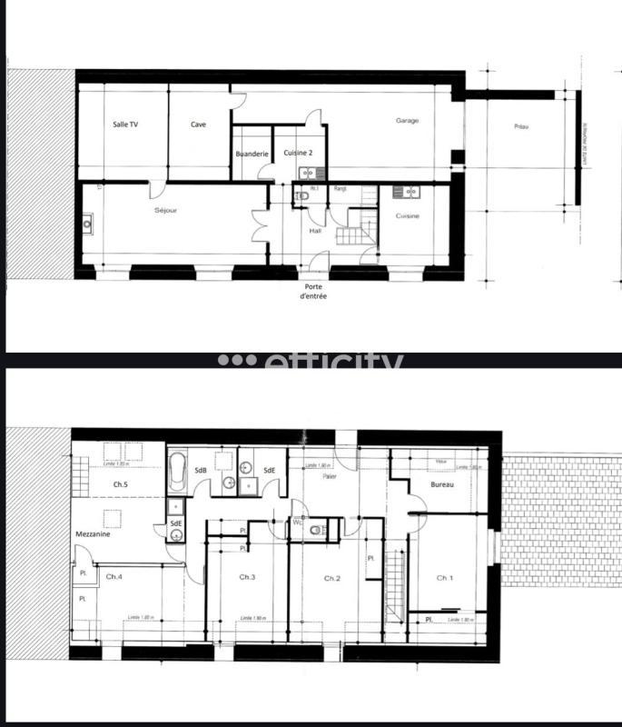Longère - 197 m² - 8 pièces