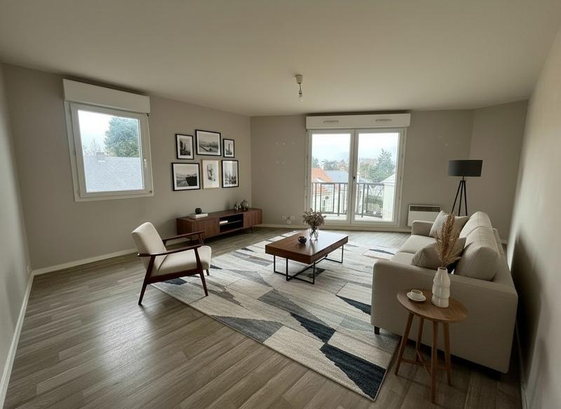 Appartement - 68 m² - 3 pièces