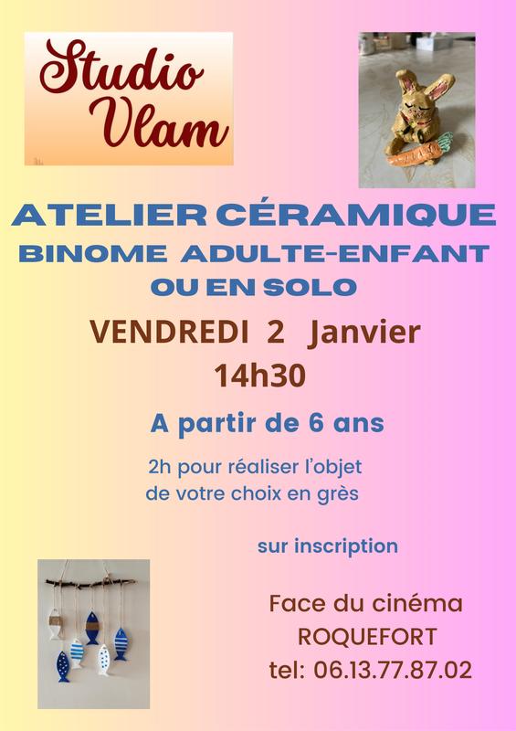 Atelier céramique