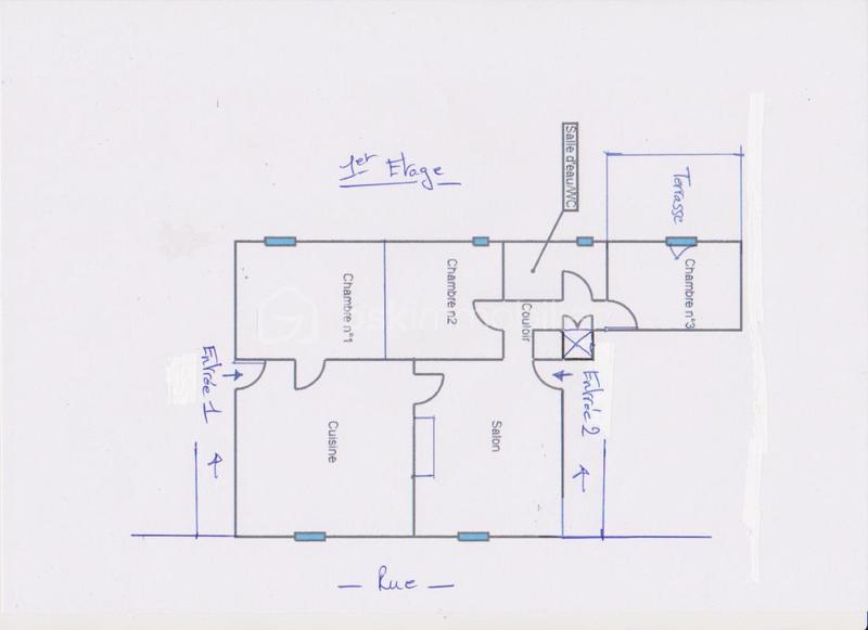 Maison de ville - 163 m² - 6 pièces