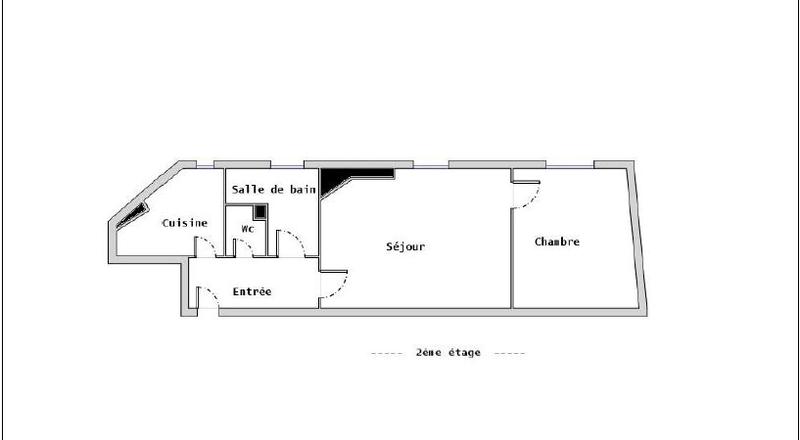 Appartement - 36 m² - 2 pièces