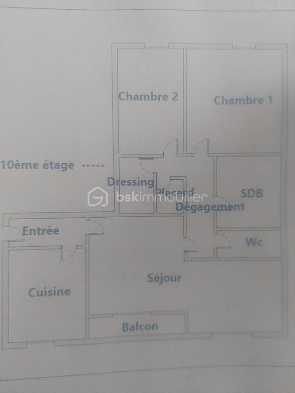 Appartement - 82 m² - 4 pièces