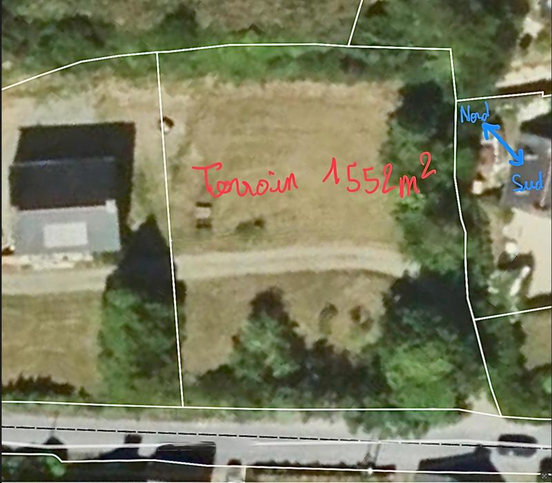 Terrain - 1 552 m²