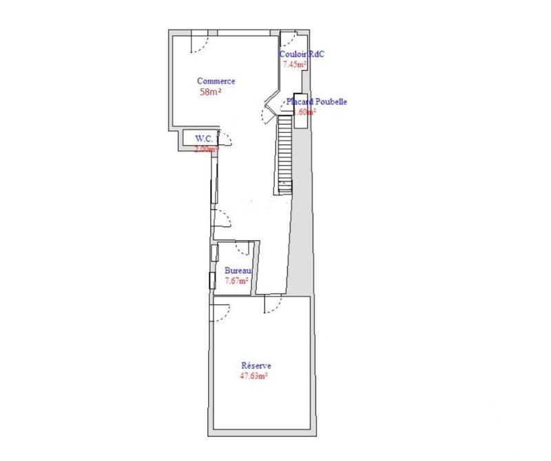 Local commercial - 65 m²
